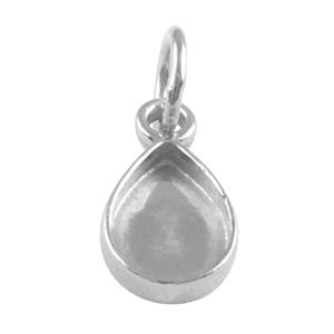 เครื่องประดับเรซินกึ่งติดแบบ DIY ขนาด4x6มม. ถึง15x20มม. สำหรับ925เครื่องประดับเงินแท้เครื่องประดับหนามเตยถ้วยการตั้งค่าจี้ - Product Image 3