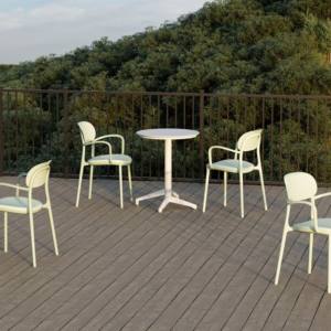 Sillón Moderno de Plástico Apilable para Uso en Villas y Talleres, Marca Tilia - Product Image 5