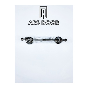 Poignée de porte et de fenêtre ABSDOOR en acier cristallisé, 27 cm, pour porte et fenêtre, Turquie - Product Image 3