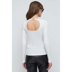 Blusa de Manga Larga con Espalda Descubierta y Detalles de Hebilla - Product Image 5