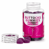 Bonbons Gommeux BBL Repulpants Marque Privée OEM – Produits de Beauté Naturels Personnalisés pour l'Amélioration et le Rehaussement des Fesses, Agrandissement des Hanches pour Femmes