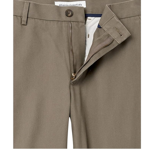 Chinos de algodón para hombre fabricados en Bangladesh, Pantalones chinos ajustados para hombre - Product Image 5