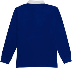 2025 Polo de sport à manches longues classique pour homme Chemise de rugby 100% Polo en coton - Product Image 4