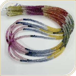 Cuentas redondas microfacetadas de 3mm de alta calidad, hebras púrpuras naturales, grado AAA, bajo costo para abalorios y fabricación de joyas - Product Image 6