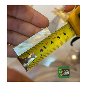 Incrustation de nacre naturelle de première qualité pour les projets artisanaux JOAILLERIE ET DESIGN INTÉRIEUR DE LUXE - Product Image 1