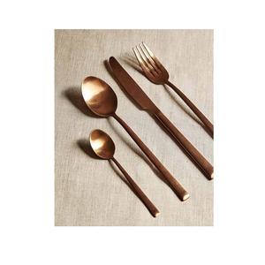 Juego de cubiertos ecológico de color dorado fabricado a un precio razonable, juego de cubiertos de la mejor calidad con esmalte a bajo costo - Product Image 4