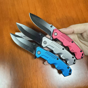 格安卸売シリーズOEM折りたたみナイフ、様々な色のハンティングナイフ、固定刃ドイツ製ステンレス鋼ポケットナイフ - Product Image 5