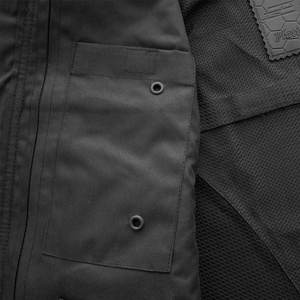 Gilet de motard en cuir véritable coupe ajustée pour hommes personnalisé respirant poches avant zippées coupe-vent imprimé décoration automne/hiver - Product Image 6