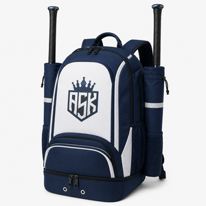 Bolsa de equipo de béisbol de alta calidad diseñada con material duradero, múltiples bolsillos, amplio espacio de almacenamiento y fácil transporte para atletas. - Product Image 1