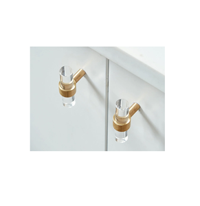 Manija de acrílico para muebles, tiradores de cajón de gabinete para decoración de muebles, manija de acrílico transparente, manijas de puerta, pieza - Product Image 5