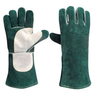 Vente en gros de gants de soudage en cuir de vachette robustes et durables Gants de hockey en cuir de protection des mains antidérapants et anti-coupures - Product Image 6
