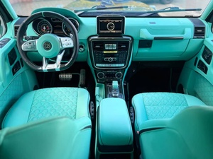 Kit de carrocería de repuesto para SUV G-Wagon gris usado, parachoques delantero, aletas de guardabarros, embellecedores negros para reparación y mejora - Product Image 6