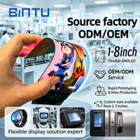Layar OLED Kustom untuk Perangkat Penerjemah Genggam Modul Layar Sentuh 800nits untuk Penerjemah Pintar Perangkat Pembelajaran Bahasa