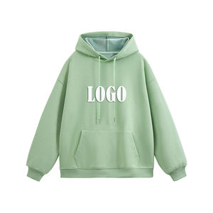 Streetwear décontracté pour hommes et femmes sweats à capuche en coton doux sweats à la mode Design solide élégant tissu tricoté uni teint hiver - Product Image 4