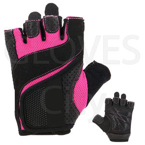 ถุงมือหนังครึ่งนิ้วสำหรับผู้ชายและผู้หญิง, ถุงมือหนังระบายอากาศใช้ได้ทั้งชายและหญิงถุงมือยกน้ำหนักกลางแจ้งนันทนาการใช้ในยิมออกแบบได้ตามต้องการ - Product Image 6