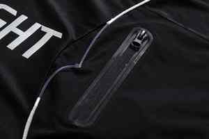 T-shirt col rond en coton doux pour hommes Impression personnalisée au design unique pour Gym Fitness Vêtements de fitness légers pour garçons Logo avant - Product Image 5