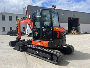 รถขุดขนาดเล็ก Kubota U50-5 ขนาด 5 ตัน รถขุดตีนตะขาบสำหรับขาย อุปกรณ์ก่อสร้าง พร้อมจัดส่ง - Product Image 4