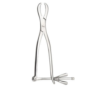 Fixation de filetage de mâchoire réglable de 10 pouces pince de maintien d'os en acier métallique finition Dall Source d'alimentation manuelle taux de gros - Product Image 6