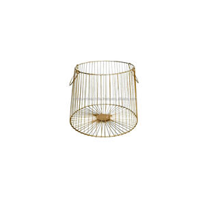 Modern <b>Metal</b> Laundry <b>Basket</b> Durable Spacious & Sleek Design Perfect for Home & Laundry Organization At Affordable Rates - Product Image 1