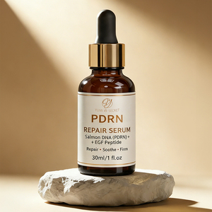 Sérum réparateur aux peptides PDRN OEM/ODM, soin du visage raffermissant et lissant, sérum anti-âge aux peptides DNA EGF - Product Image 6