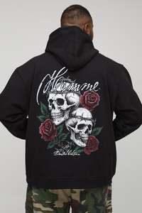 เสื้อสเวตเตอร์มีฮู้ดของผู้ชายเสื้อฮู้ดผ้าคอตตอน100% 440Gsm โอเวอร์ไซส์ออกแบบโลโก้ได้ตามต้องการสำหรับฤดูหนาว - Product Image 3