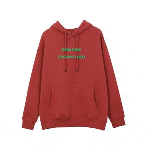 Sweats à capuche vierges Logo personnalisé poids lourd surdimensionné goutte épaule pull à capuche hommes Streetwear - Product Image 4