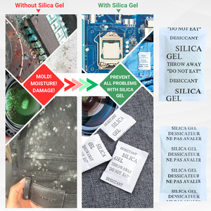 ซิลิกาเจลสีน้ำเงิน 1 กรัม สารดูดความชื้นสำหรับอุปกรณ์อิเล็กทรอนิกส์และสารเคมีสำหรับกระดาษ ป้องกันสิ่งของจากความชื้น-ยี่ห้อดรายแบรนด์ที่ดีที่สุด - Product Image 4