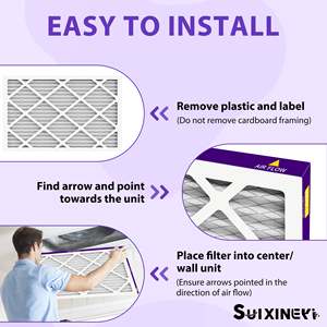1500อะไหล่เตาและกรอง AC 16x25x1 merv 13 MPR สำหรับระบบ HVAC สำหรับใช้ในบ้านสำนักงาน - Product Image 5