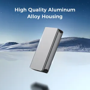 Klein Formaat Aluminium Behuizing Ultra High-Speed 2500 Mb/s 1T Draagbare Ssd Externe Harde Schijf Voor iPhone Laptop Mobiele Telefoon