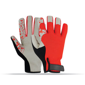 Gants de soudeur de haute qualité en polyester, matériau antidérapant, respirant, résistant à la chaleur, sécurité, travail à la main, utilisation sportive en plein air, vente en gros - Product Image 1