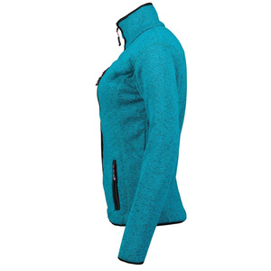 Veste en polaire légère, confortable, respirante, à la mode, coupe moderne, pour femmes, hiver, fermeture éclair spéciale, col montant - Product Image 4