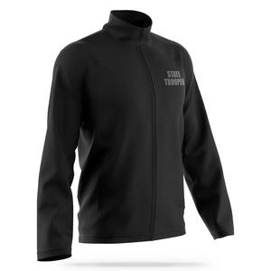 Vêtements d'extérieur de course légers avec poches STATE-TROOPER Softshell veste pour hommes printemps automne Style classique Softshell vestes - Product Image 3