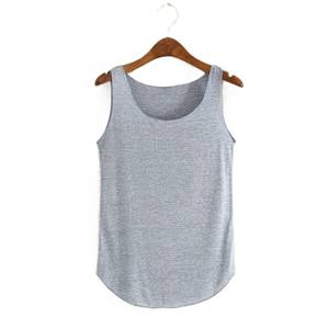 Venta al por mayor OEM ODM logotipo personalizado de moda de alta calidad de las señoras en blanco Crop Tank Top Mujeres - Product Image 5