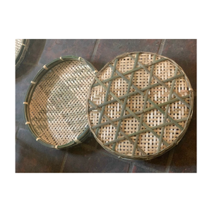 Cesta de bambú de decoración Natural 100%, cesta de fruta de bambú hecha a mano, precio competitivo respetuoso con el medio ambiente, venta al por mayor de Vietnam - Product Image 6