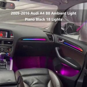 Precio de fábrica, accesorios decorativos para interiores de coche, Control de aplicación, lámpara LED para coche, luz ambiental para <span class=keywords><strong>Audi</strong></span> <span class=keywords><strong>A4</strong></span> B8 2012-2016, lámpara de ambiente - Product Image 3