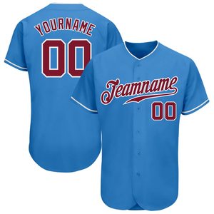 New Baseball Jersey for Adults and Youth in Polyester Lightweight Mesh Fabric - Product Image 1