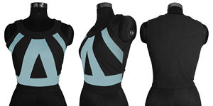 La última camiseta India exclusiva, de punto de moda para mujer Tops, ropa regular cómoda, Tops cortos formales de Indian Boutique - Product Image 4