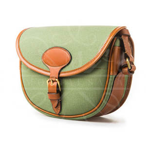 Top Selling KS ENTERPRISES OEM Genuine Cowhide Leather Durable <b>Shooting</b> Cartridge <b>Bag</b> New Arrival Hunting Accessories - Product Image 1