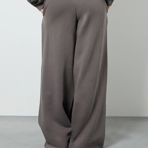 Conjunto Deportivo para Mujer con Pantalones Anchos, Ropa Cómoda para Invierno / Precio de Fábrica para Compradores al por Mayor, Servicio OEM, Diseño con Logotipo Personalizado - Product Image 6