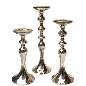 Classic Hammered Pillar <b>Candle</b> Holder Rose Gold Finished Metal <b>Candle</b> Holder Hot Selling Decorative Handmade <b>Candle</b> Stand Holder - Product Image 6