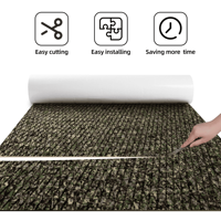 Tapis de terrasse moderne en EVA de 6mm d'épaisseur, étanche, antidérapant, installation par clic pour bateaux, jet-skis, fournitures marines d'extérieur, carré