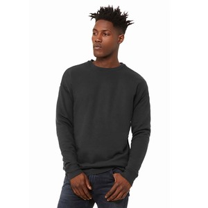 Bella Canvas personalizado añade tu propio texto diseño sudadera personalizada cuello redondo negro sudadera - Product Image 5