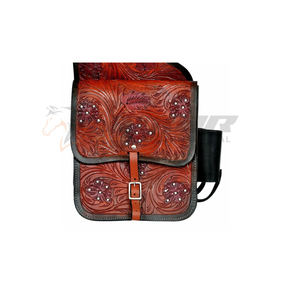 Sacs de selle en cuir durable pour chevaux avec marque personnalisée disponible en gros commandes en gros de matériel d'équitation à vendre - Product Image 5