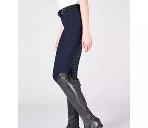 Pantalones de montar a caballo para mujer, calzas de asiento completo, medias de silicona para montar a caballo - Product Image 2