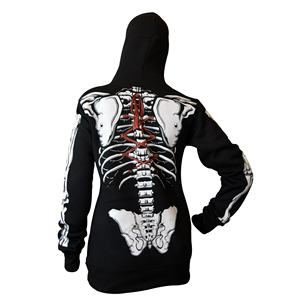 เสื้อมีฮู้ดแบบซิปเต็มหน้าพร้อมโลโก้ตามสั่งจากสหรัฐอเมริกาไซส์ XS แบบมีซิปมีฮู้ดพิมพ์ลาย - Product Image 5