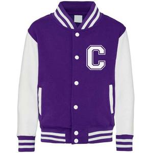 <b>Varsity</b> <b>Jacket</b> <b>Women</b> Winter Padded University <b>Jacket</b> Plus Sizes Long Sleeve Pocket <b>Women</b> genuine leather <b>Women's</b> <b>Varsity</b> <b>Jackets</b> - Product Image 5