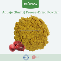 Poudre d'Aguaje péruvienne lyophilisée de qualité supérieure, fruit cultivé en milieu sauvage, riche en vitamines, complément alimentaire naturel, sachet 100% pur Exotica
