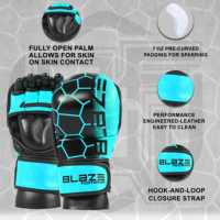 Gants de boxe thaïlandaise professionnels pour combat en cage MMA, en cuir synthétique, séchage rapide, évacuation de l'humidité, entraînement en extérieur