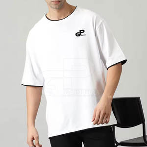 Camisetas Básicas Premium de Color Sólido para Hombre Diseñadas para Comodidad Diaria con Tela Suave, Ajuste Transpirable y Estilo Casual Moderno - Product Image 3