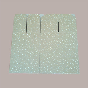 10 cajas medianas de botellas Panettone de cartón marrón con gráficos de estrellas blancas caja de regalo de Navidad suministros de vacaciones - Product Image 5